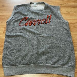 Vintage Carroll University sweater vest